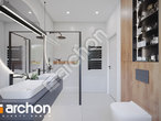 Проект будинку ARCHON+ Будинок в акебіях 7 візуалізація ванни (візуалізація 3 від 2)