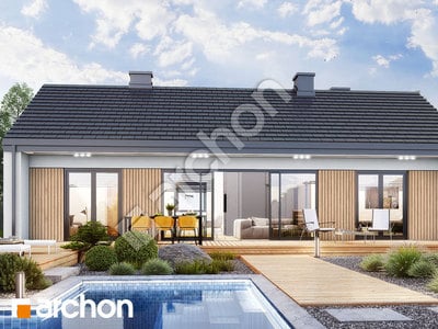 Проєкт будинку ARCHON+ Будинок в акебіях 7