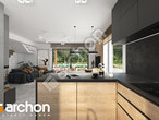 Проект будинку ARCHON+ Будинок в хлорофітумі 16 візуалізація кухні 1 від 1