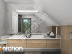 Проект будинку ARCHON+ Будинок в хлорофітумі 16 візуалізація ванни (візуалізація 3 від 1)