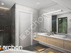 Проект будинку ARCHON+ Будинок в хлорофітумі 16 візуалізація ванни (візуалізація 3 від 2)