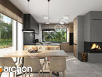 Проект дома ARCHON+ Дом в хлорофитуме 16 дневная зона (визуализация 1 вид 6)