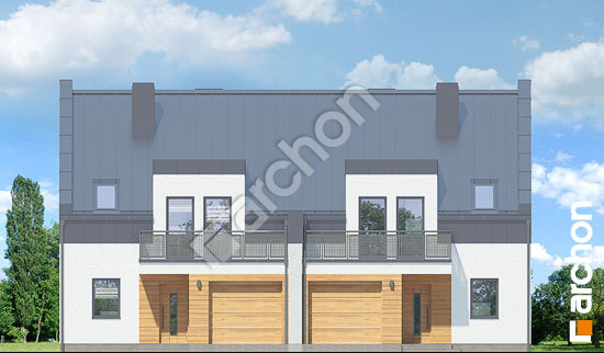 Передній фасад Будинок під агавами 2 (Р2)