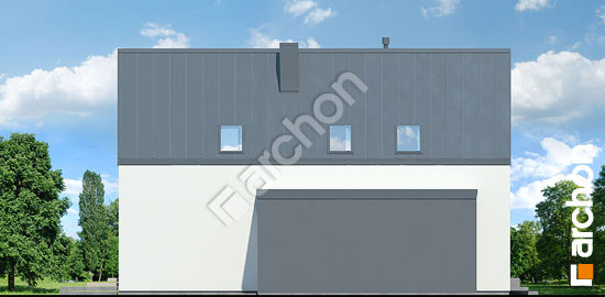 Бочний фасад Будинок в папаверах 2 (А)