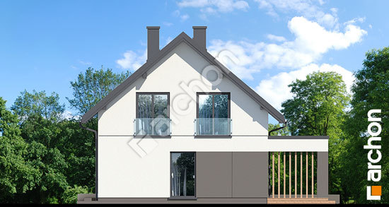 Бочний фасад Будинок в сверціях 2 (Е)