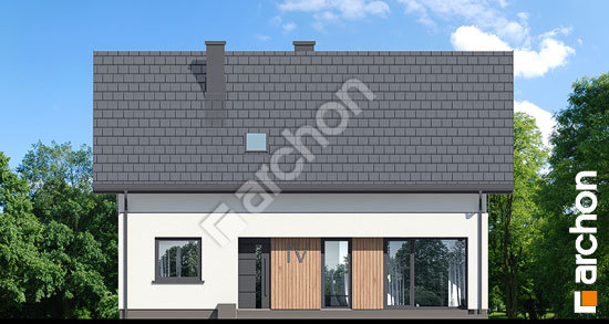 Передній фасад Будинок в сверціях 2 (Е)