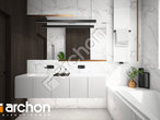 Проект будинку ARCHON+ Будинок в ренклодах 20 візуалізація ванни (візуалізація 3 від 1)