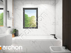 Проект будинку ARCHON+ Будинок в ренклодах 20 візуалізація ванни (візуалізація 3 від 2)