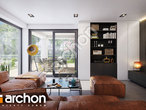 Проект дома ARCHON+ Дом в ренклодах 20 дневная зона (визуализация 1 вид 2)