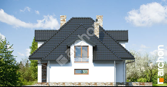 Боковой фасад Дом в чернушке 2 вер.2 