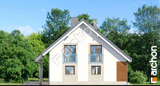 Боковой фасад Дом в айдаредах (A)