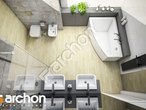 Проект будинку ARCHON+ Будинок в айдаредах (A) візуалізація ванни (візуалізація 3 від 4)