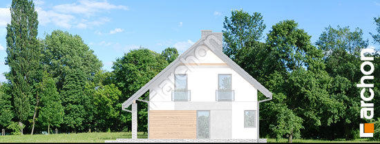 Бочний фасад Будинок в малинівці 2 (Б)