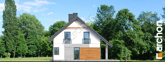 Бочний фасад Будинок в малинівці 2 (Б)