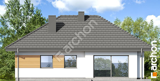 Бочний фасад Будинок в бузку 14