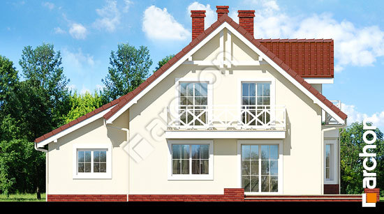 Дворовий фасад Будинок в рододендронах 4 вер. 2