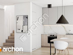 Проект будинку ARCHON+ Будинок в голокупнику (АЕ) ВДЕ візуалізація кухні 1 від 2