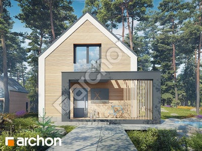 Проект дома ARCHON+ Дом в голокучнике (АЕ) ВИЭ