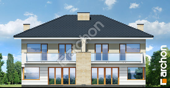 Дворовой фасад Вилла Юлия 5 (Т)