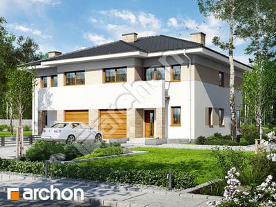 Проєкт будинку ARCHON+ Вілла Юлія 5 (Т) 