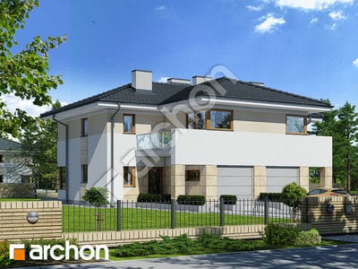 Проект дома ARCHON+ Вилла Юлия 3 вер.2 