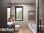 Проект будинку ARCHON+ Будинок під липкою 2 візуалізація ванни (візуалізація 3 від 2)