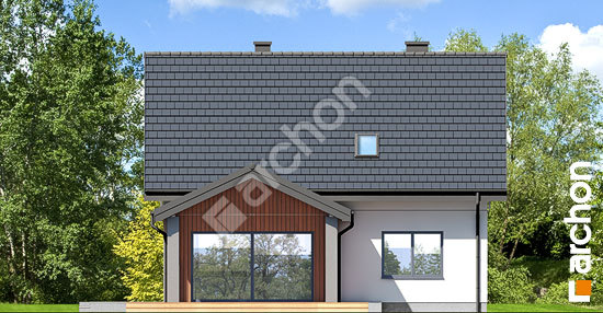 Дворовий фасад Будинок в малинівці 17