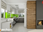 Проект будинку ARCHON+ Будинок в резедах вер. 3 аранжування кухні 1 від 3