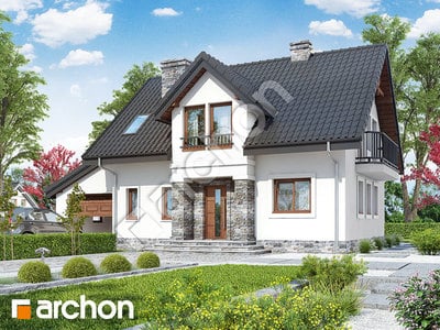 Проект дома ARCHON+ Дом в резедах вер. 3 