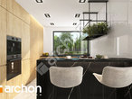Проект дома ARCHON+ Дом в ренклодах 21 (Г2) визуализация кухни 1 вид 1