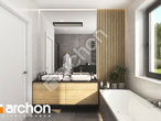 Проект дома ARCHON+ Дом в ренклодах 21 (Г2) визуализация ванной (визуализация 3 вид 1)