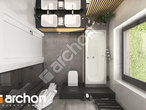 Проект дома ARCHON+ Дом в ренклодах 21 (Г2) визуализация ванной (визуализация 3 вид 4)