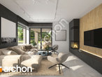Проект дома ARCHON+ Дом в ренклодах 21 (Г2) дневная зона (визуализация 1 вид 2)