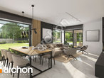 Проект дома ARCHON+ Дом в ренклодах 21 (Г2) дневная зона (визуализация 1 вид 3)