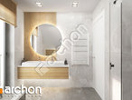 Проект будинку ARCHON+ Будинок в люцерні 12 візуалізація ванни (візуалізація 3 від 2)
