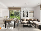 Проект будинку ARCHON+ Будинок в люцерні 12 денна зона (візуалізація 1 від 1)