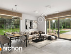 Проект дома ARCHON+ Дом в люцерне 12 дневная зона (визуализация 1 вид 6)