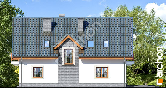 Дворовий фасад Будинок в майорані 2 (АТ)