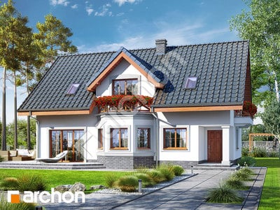 Проект дома ARCHON+ Дом в майоране 2 (АТ) 