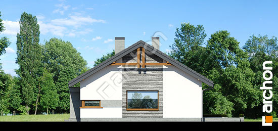 Бочний фасад Будинок під червоною горобиною 8 (Г2Н)