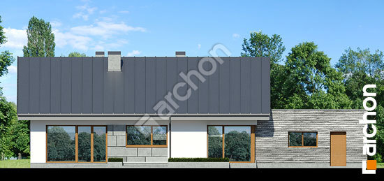 Дворовой фасад Дом под красной рябиной 8 (Г2Н)