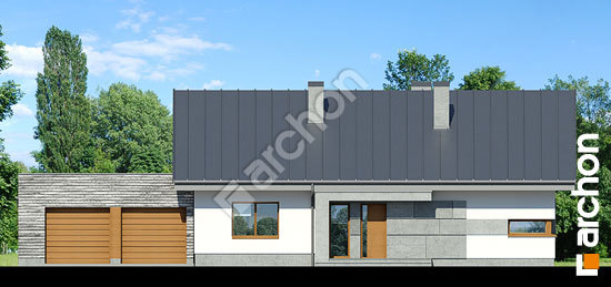 Передній фасад Будинок під червоною горобиною 8 (Г2Н)