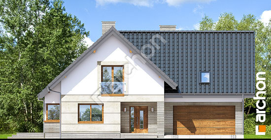 Передний фасад Дом в алоизиях (Г2)