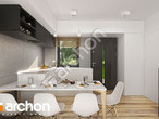 Проект дома ARCHON+ Летний домик в крокусах 5 визуализация кухни 1 вид 1