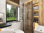 Проект будинку ARCHON+ Літній будиночок в крокусах 5 візуалізація ванни (візуалізація 3 від 1)