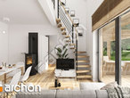 Проект дома ARCHON+ Летний домик в крокусах 5 дневная зона (визуализация 1 вид 4)
