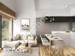 Проект будинку ARCHON+ Літній будиночок в крокусах 5 денна зона (візуалізація 1 від 2)