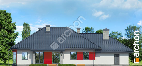 Дворовий фасад Будинок в гаурах (Г2Н)