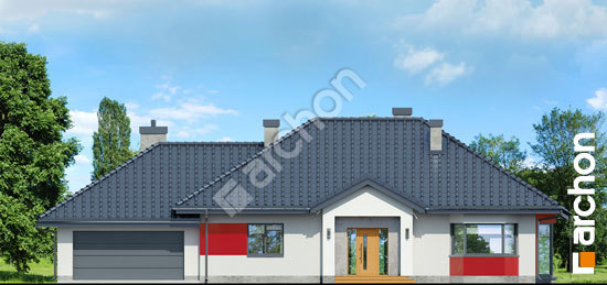 Передній фасад Будинок в гаурах (Г2Н)