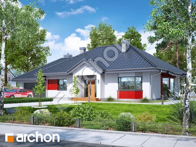 Проект дома ARCHON+ Дом в гаурах (Г2Н) 